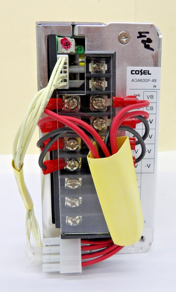 COSEL ADA600F-48 Power Supply Output: 48V 12.5A, Peak 15.5A Input: AC 100-240V