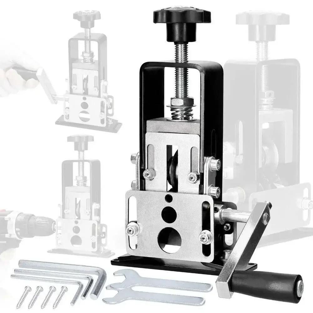 Manual Electric Wire Stripping Machine Cable Stripper Crank Scrap Copper Cutter